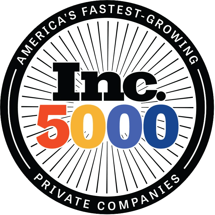 Inc. 5000 award badge — Captello